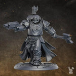 3D printed Sir Gawein model by DakkaDakka from Last Hope Miniatures, detailed fantasy character for tabletop gaming.
