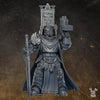 3D printed Sir Percival model by Last Hope Miniatures, detailed fantasy figure from DakkaDakka collection.
