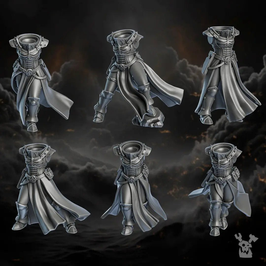 3D printed Sisters of Minor Guilt x7 model by Last Hope Miniatures, featuring detailed miniature figures from DakkaDakka Miniatures.
