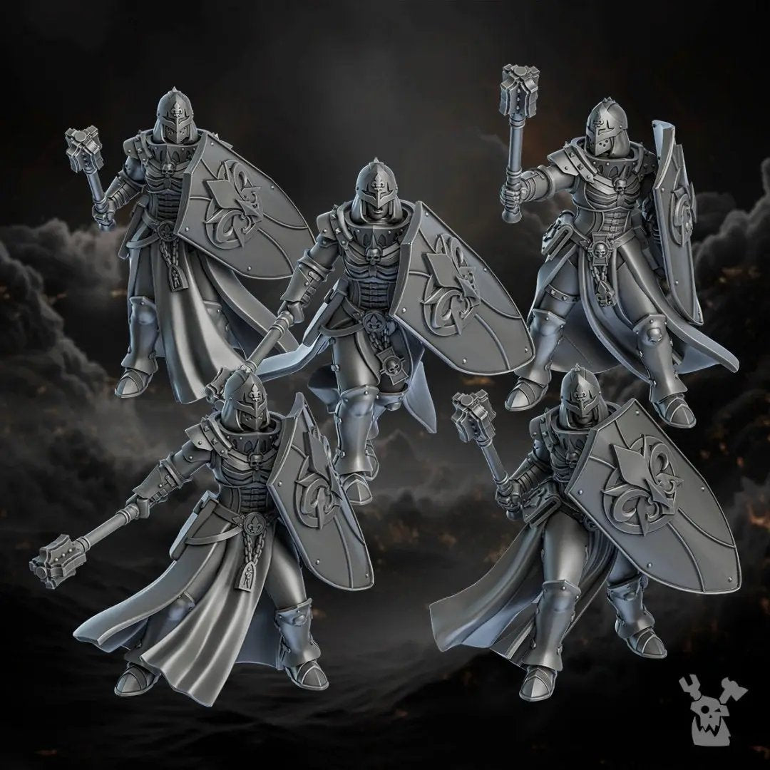 3D printed Sisters of Redemption model by Last Hope Miniatures, detailed miniature figurine from DakkaDakka Miniatures collection