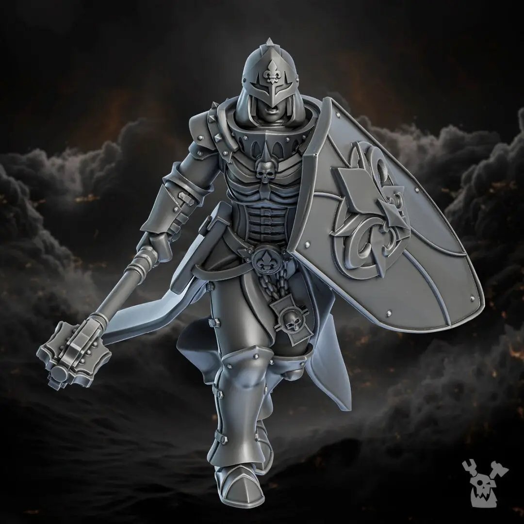 3D printed Sisters of Redemption model by DakkaDakka Miniatures, detailed miniature figure for tabletop gaming.