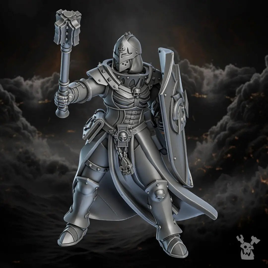 3D printed Sisters of Redemption model by Last Hope Miniatures, detailed miniature figure from DakkaDakka Miniatures collection.