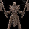 3D printed Skeletal Champion model by Last Hope Miniatures for Avatars of War, featuring detailed skeletal warrior design.