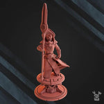 3D printed Spectral model by Last Hope Miniatures, showcasing intricate details and ghostly design from DakkaDakka Miniatures.