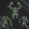 6 3D printed Ork Boys model by Last Hope Miniatures, detailed squad of miniatures for tabletop gaming and display.