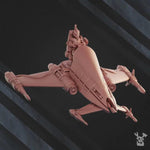 3D printed Star Cobra model by Last Hope Miniatures featuring detailed design and intricate textures on a neutral background.