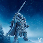 3D printed Stormbringers Champion model by Last Hope Miniatures, detailed miniature figure from DakkaDakka Mininatures collection.