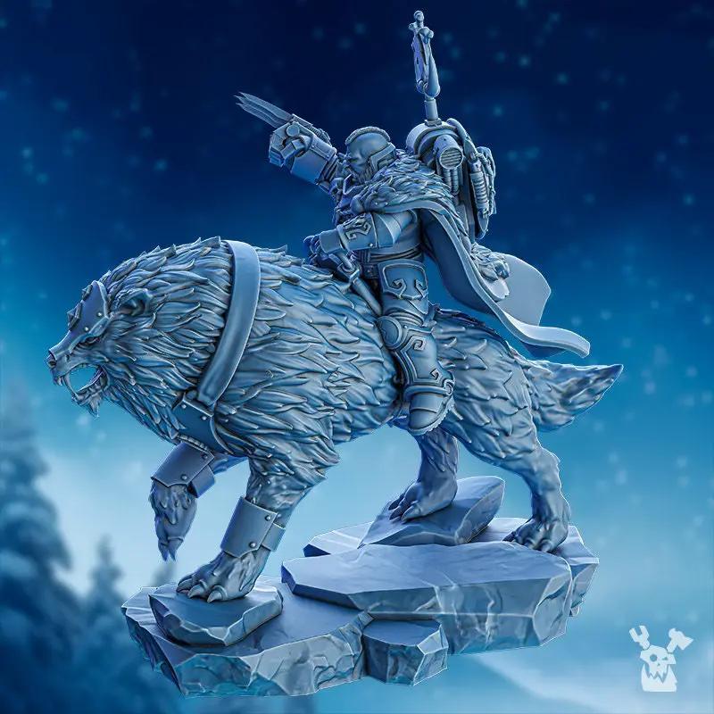 3D printed SYogur T'land Light Claw model by Last Hope Miniatures, featuring detailed claws and sci-fi design.