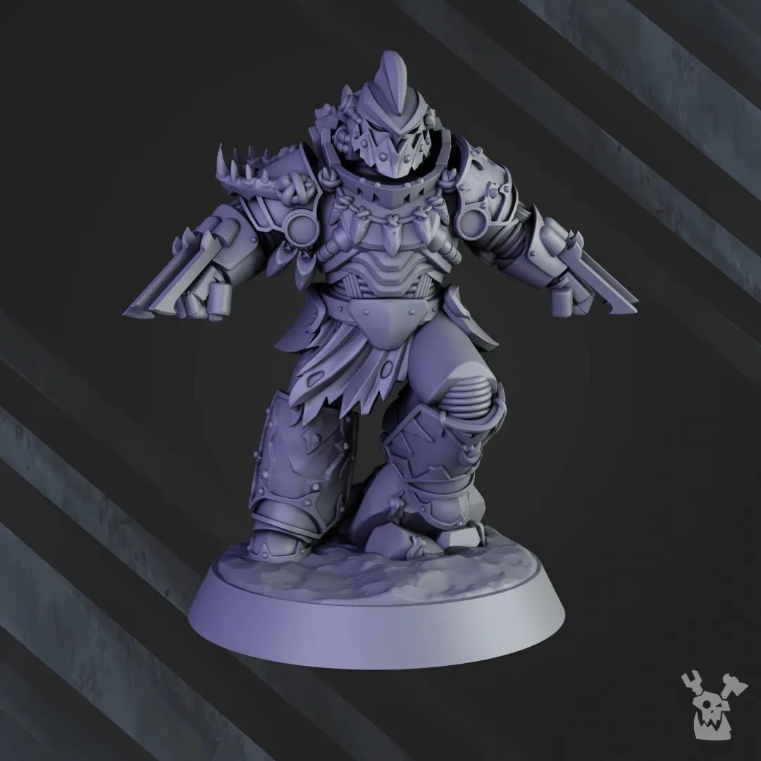 3D printed Tangaroa the Ocean Beast model by Last Hope Miniatures, detailed aquatic creature for tabletop gaming or display.