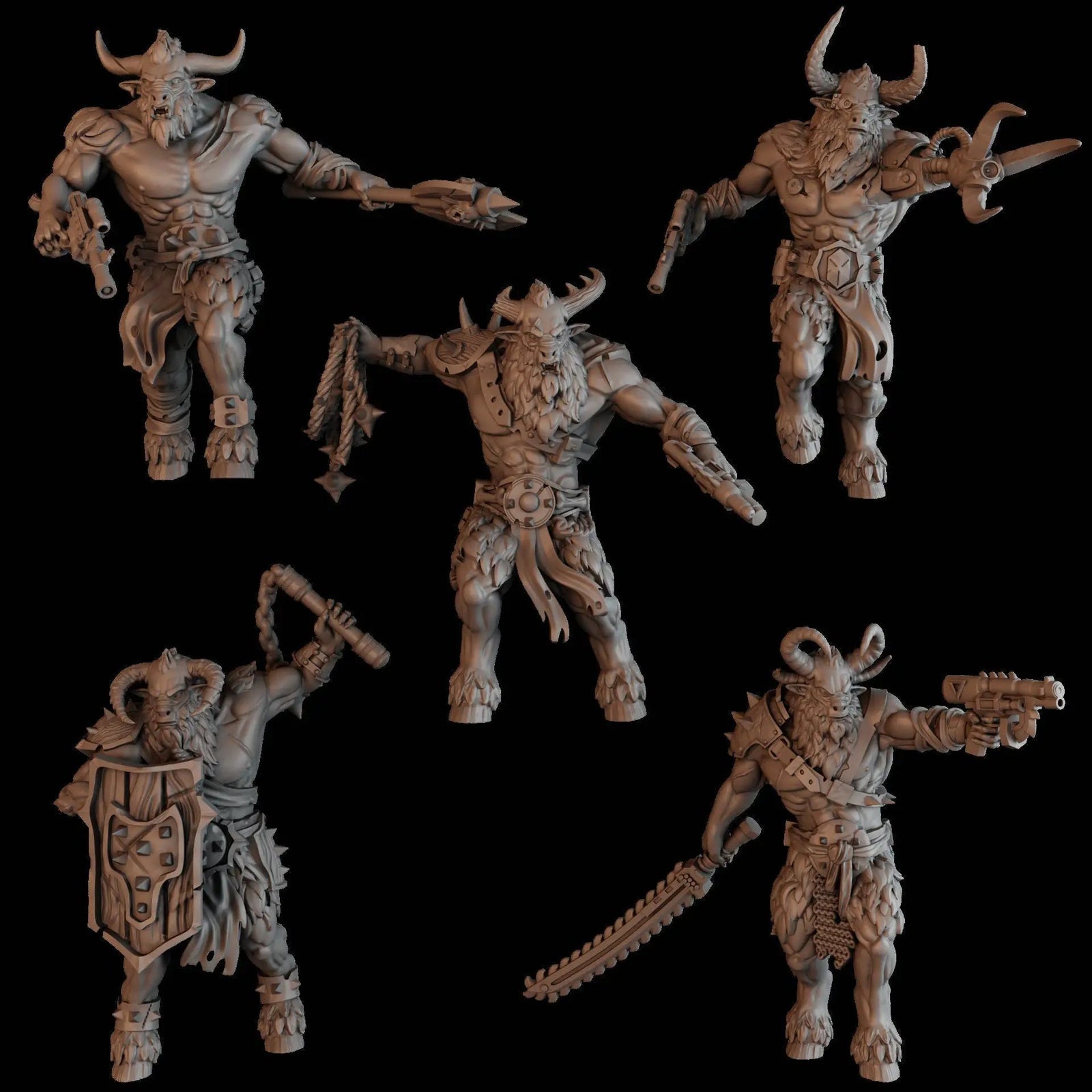 3D printed TechBeasts model by Last Hope Miniatures, featuring intricate mechanical details and dynamic pose from DakkaDakka Miniatures.
