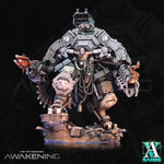 3D printed Transcended Vastator model by Last Hope Miniatures, featuring intricate details from Archvillain Games for tabletop gaming.