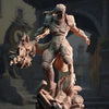 3D printed Triton Sea Paladin model by Last Hope Miniatures, featuring intricate ocean-themed armor and detailed sculpting.