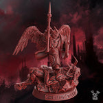 3D printed Triumphant Angel model by Last Hope Miniatures, detailed fantasy figure with wings and intricate design.