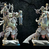 3D printed Uhur & Ofduk model from Lost Kingdom Miniatures, part of the Unchained series, by Last Hope Miniatures.