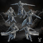 3D printed Unrepentants model by Last Hope Miniatures for DakkaDakka Miniatures, featuring detailed miniature figures.