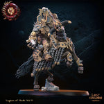 3D printed Skull Knight Champion model by Lost Kingdom Miniatures, detailed figure with armored armor and fierce pose.