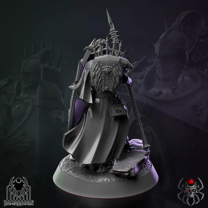 3D printed model of the Widows of Heaven Squad by Last Hope Miniatures, featuring detailed figures from EightLegsMiniatures.