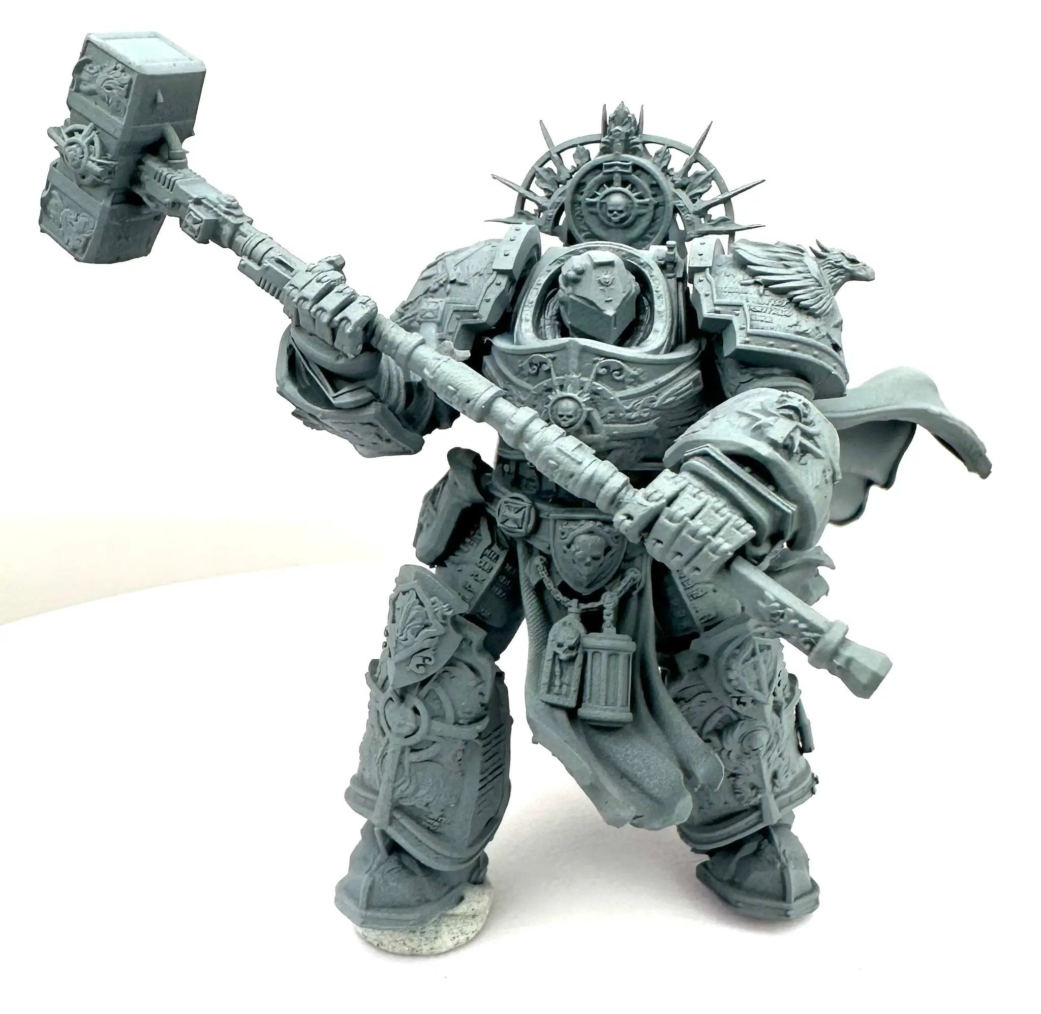 3D Printed Knight of Purity model by Last Hope Miniatures, detailed miniature figure with armor and sword from 3DArtGuy Miniatures.
