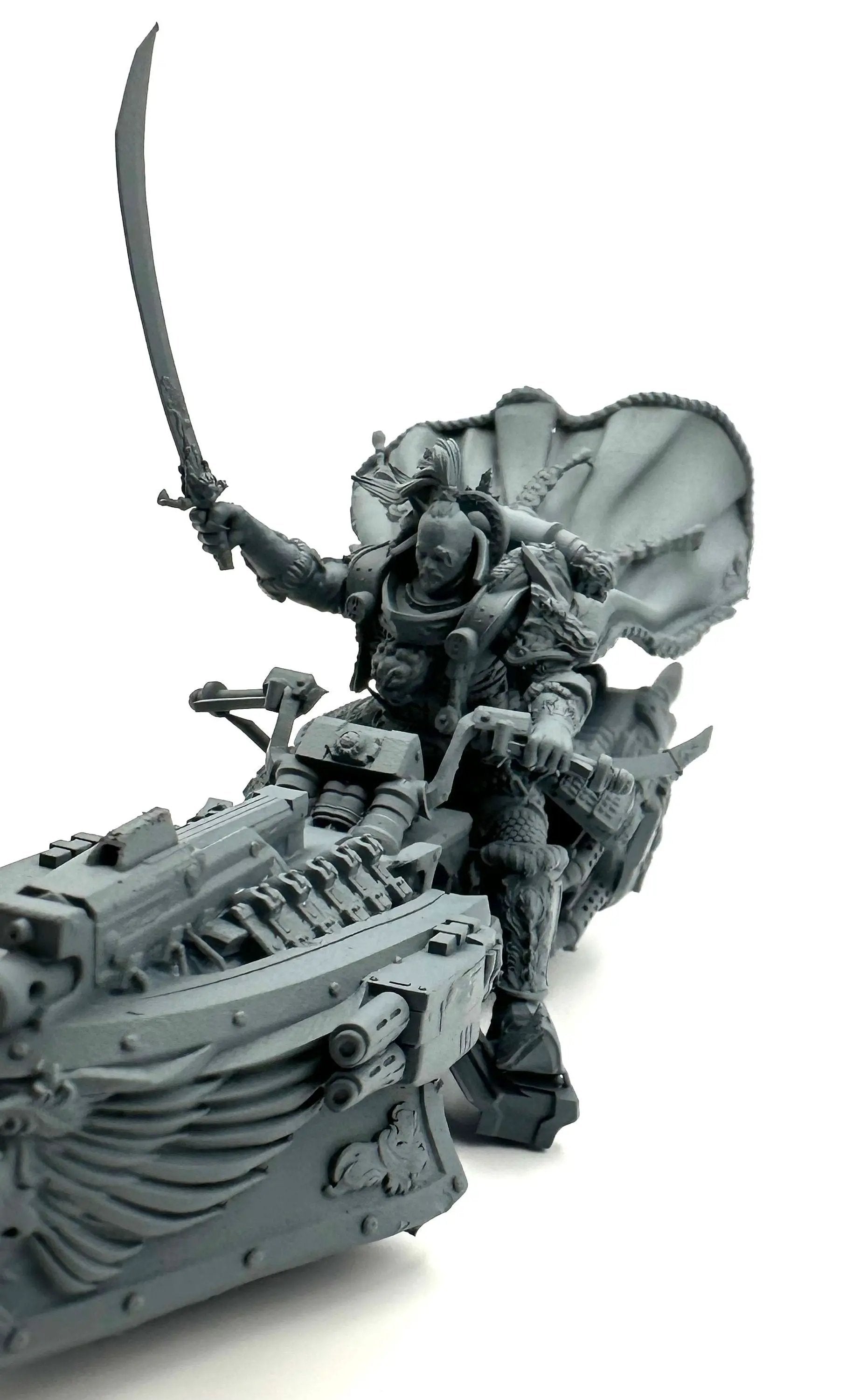 3D printed Marauder model by 3DArtGuy Miniatures, detailed miniature figure from Last Hope Miniatures collection.
