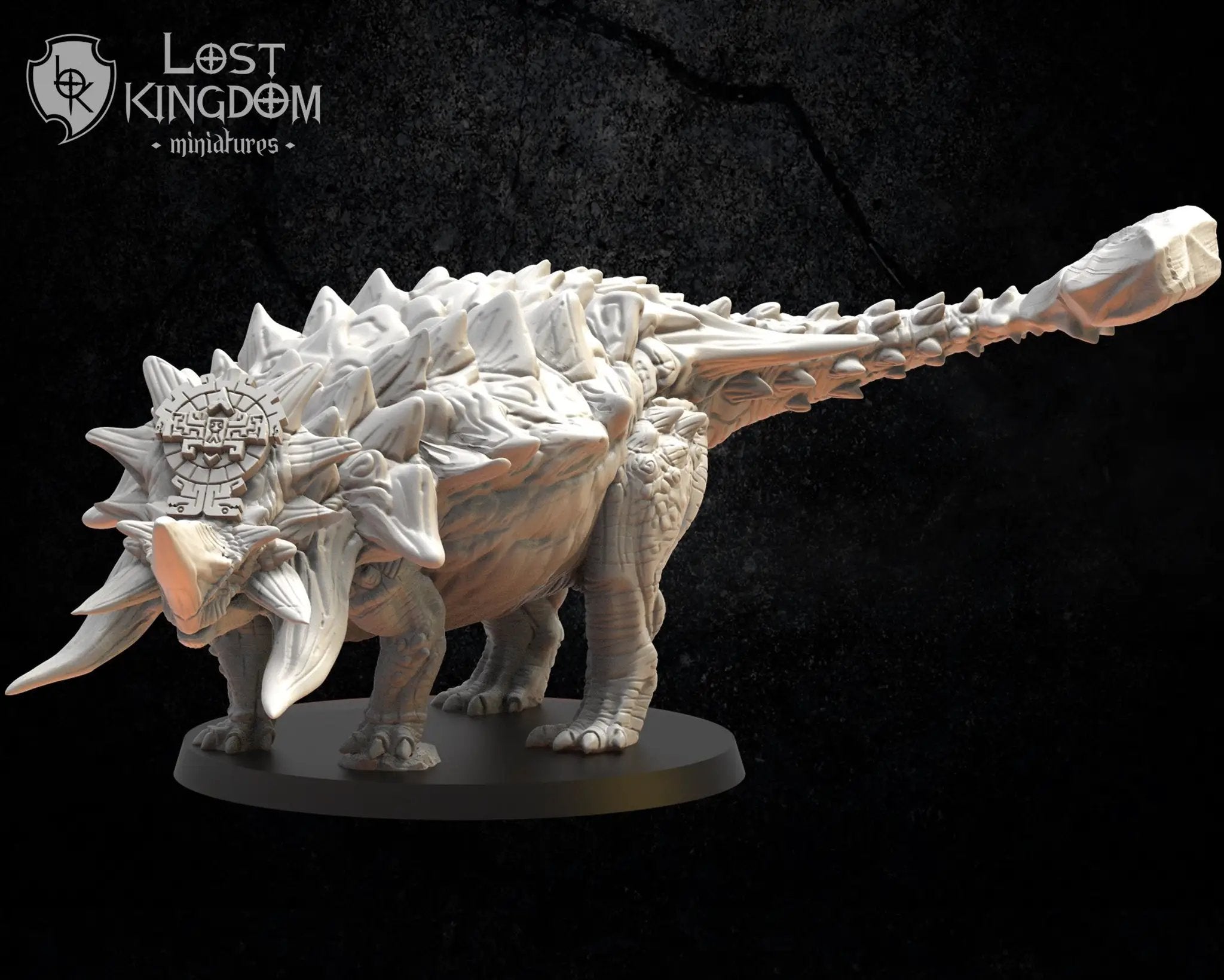 3D printed Colohti with babies model by Lost Kingdom Miniatures, detailed miniature figure from Last Hope Miniatures collection