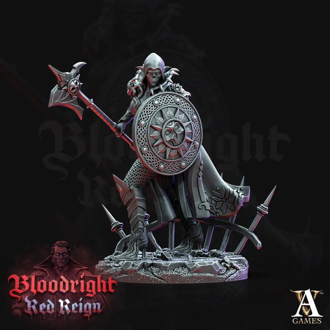 3D printed Daughter of Lilith model by Last Hope Miniatures, detailed fantasy figure from Archvillain Games.