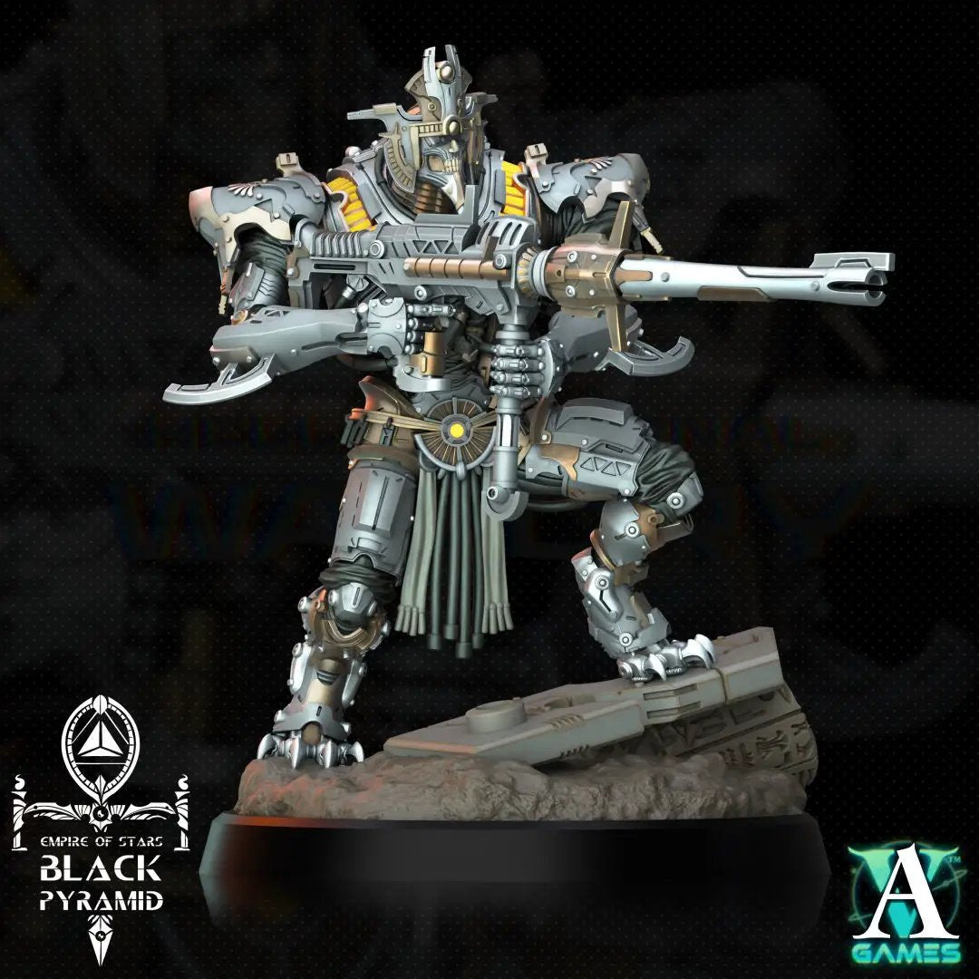 3D printed Keteph Atekhramun model by Last Hope Miniatures, detailed fantasy figure from Archvillain Games.