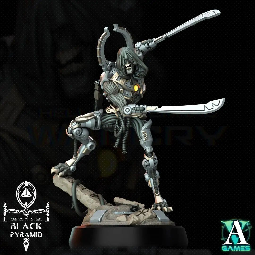3D printed Keteph Knumhar model by Last Hope Miniatures, detailed fantasy figure from Archvillain Games.