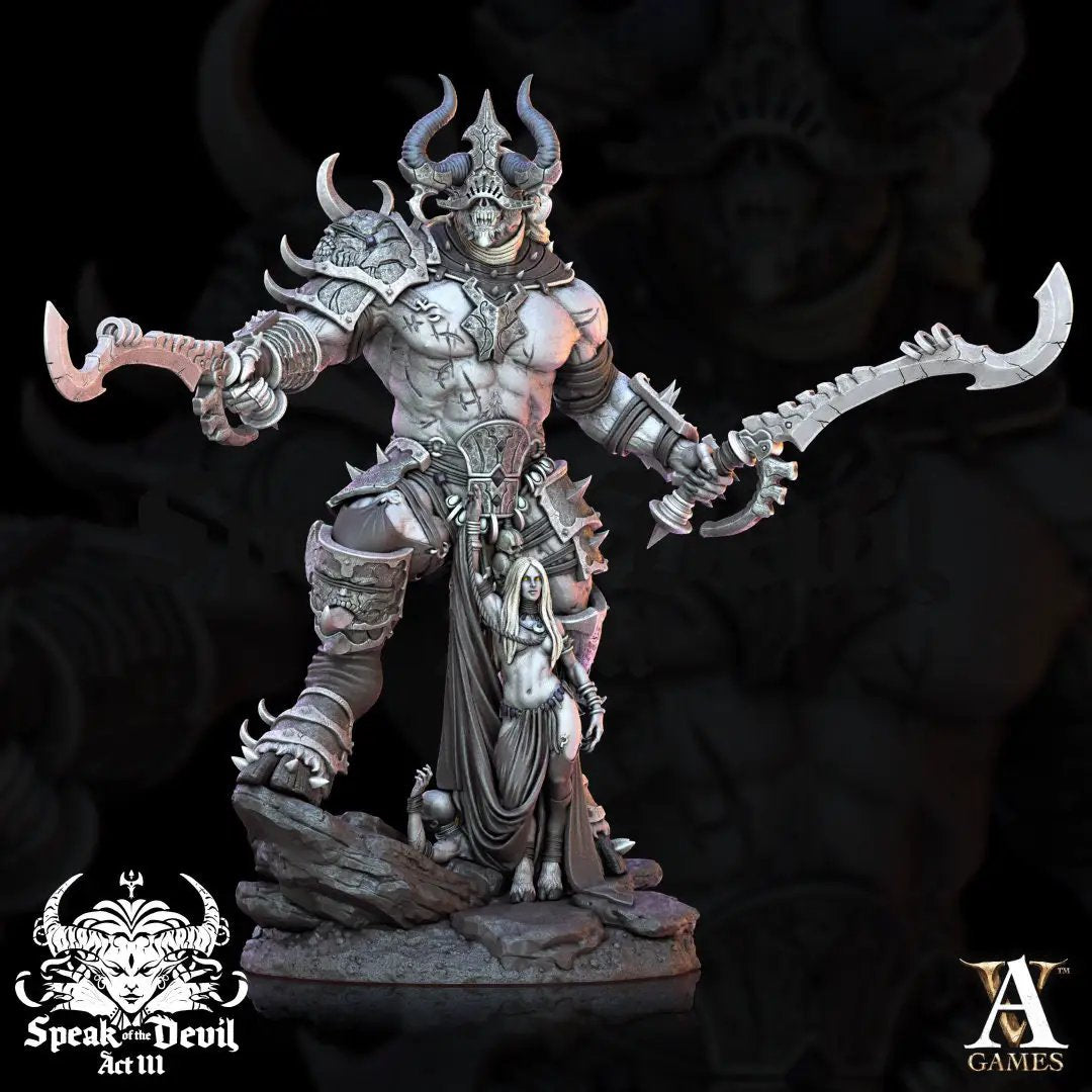 3D printed Ordos'Nai model by Last Hope Miniatures, detailed sci-fi creature figure from Archvillain Games.