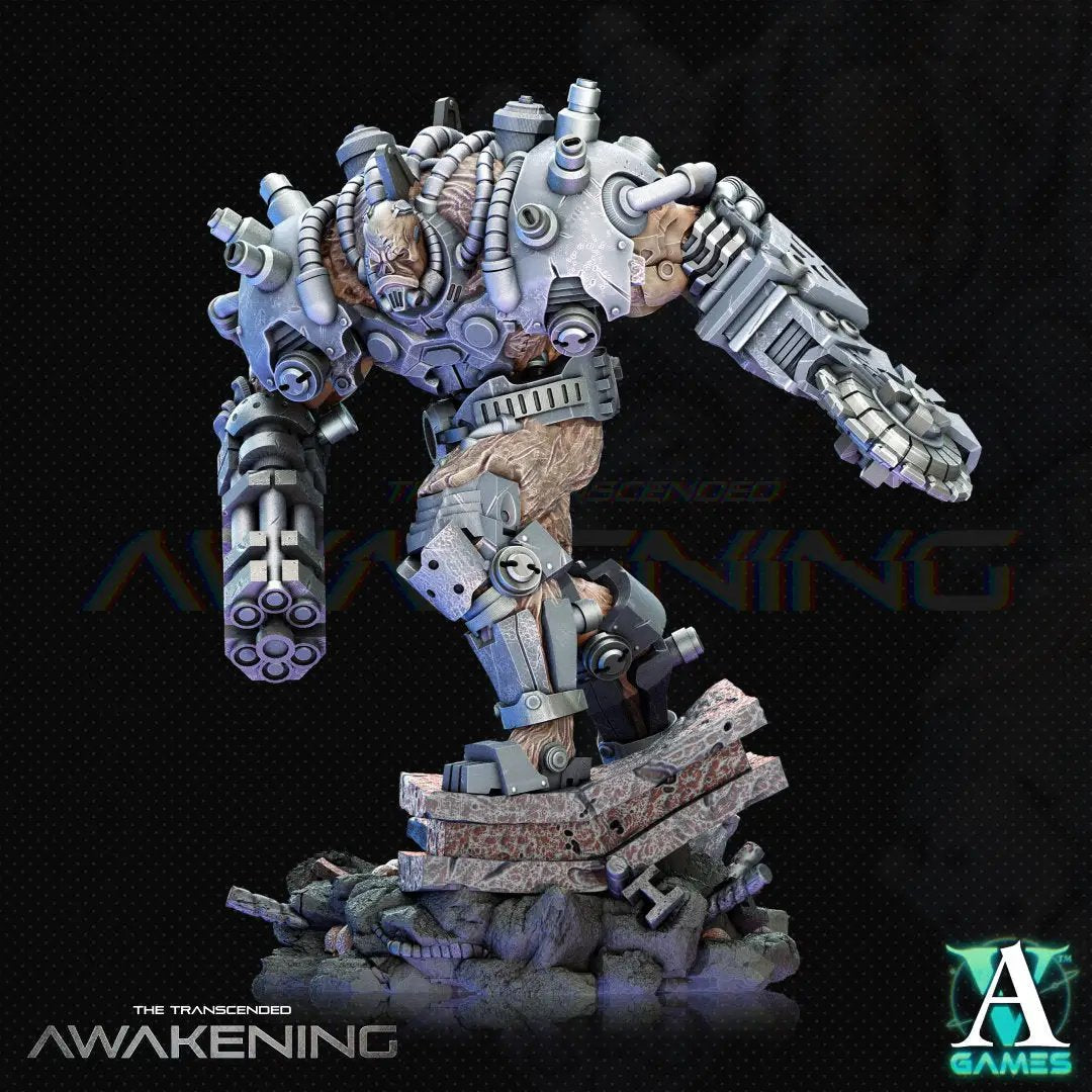 3D printed Transcended Fleshgraft model by Last Hope Miniatures, detailed fantasy creature for tabletop gaming and miniatures collections.