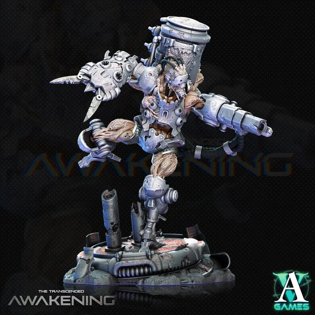 3D printed Transcended Reservoirs model by Last Hope Miniatures, detailed sci-fi terrain piece for tabletop gaming.