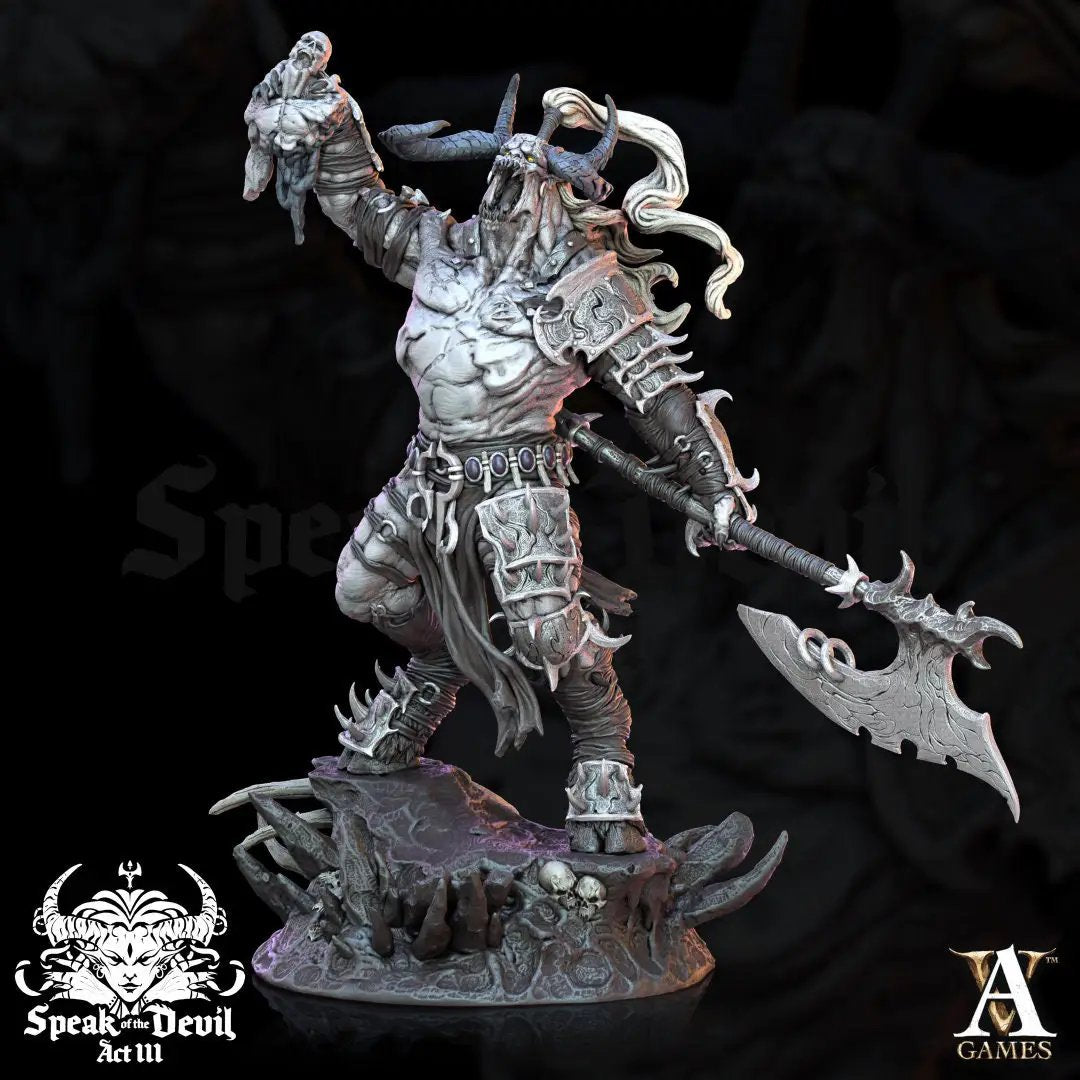 3D printed Marnak'Nai model by Last Hope Miniatures, detailed fantasy creature figure from Archvillain Games for tabletop gaming.