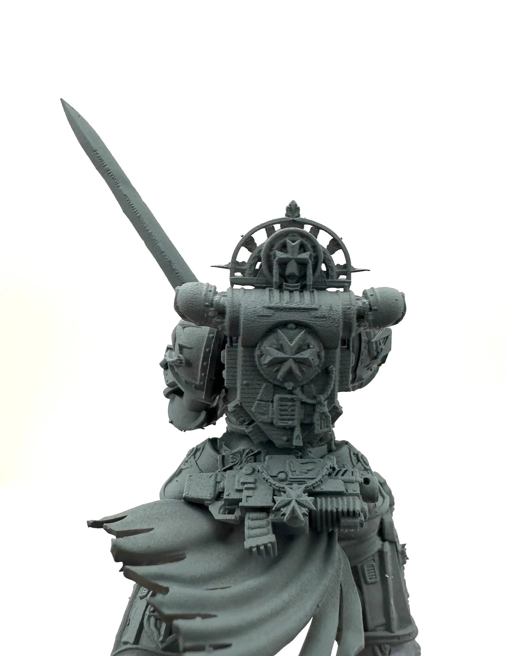 3D Printed High Templar model by 3DArtGuy Miniatures for Last Hope Miniatures, featuring detailed sci-fi fantasy design.