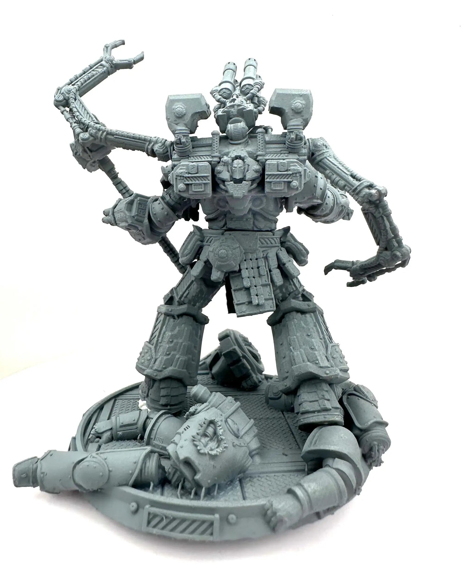 3D printed Bitter Genius miniature model by Last Hope Miniatures, detailed 3DArtGuy design for tabletop gaming or display.