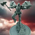 3D printed Angel of Hosts model by 3DArtGuy Miniatures, showcasing detailed angelic figure from Last Hope Miniatures collection.