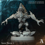 3D printed Icetor Horrors miniatures by Last Hope Miniatures, detailed sci-fi creature models for tabletop gaming.