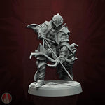 3D printed Orc Archer Champion miniature by Last Hope Miniatures, featuring detailed orc figure with bow and armor.