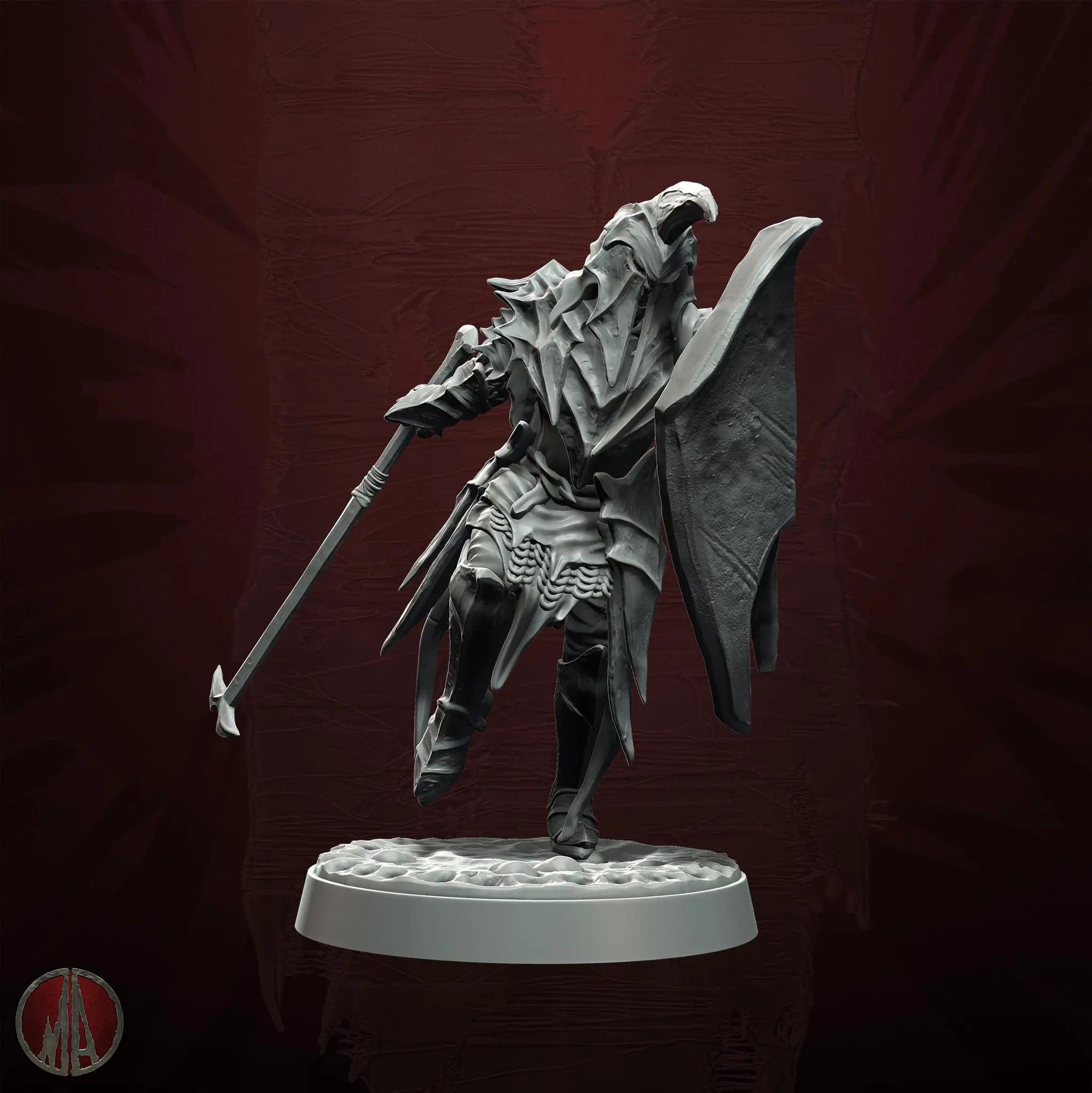 3D printed Orc Warriors miniature set by Last Hope Miniatures for tabletop gaming, featuring detailed orc figures with weapons and armor.