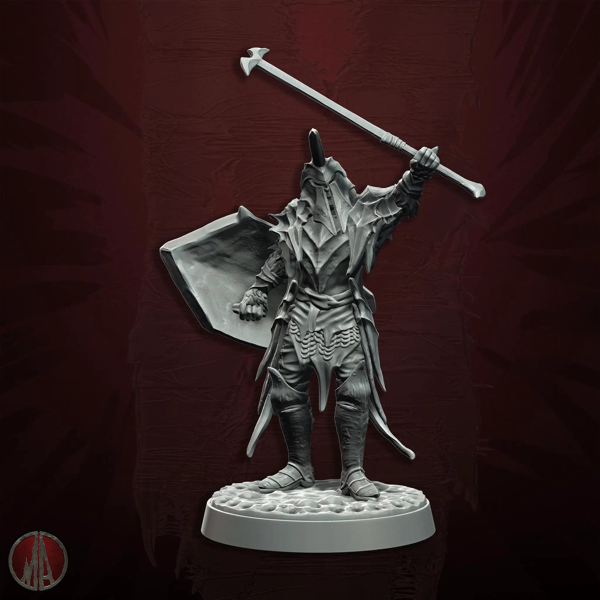 3D printed Orc Warriors miniature set by Last Hope Miniatures, featuring detailed orc figures for tabletop gaming or display.