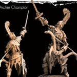 3D printed Archer Champion miniature by Last Hope Miniatures for Monolith Arts, featuring a detailed medieval archer figure.