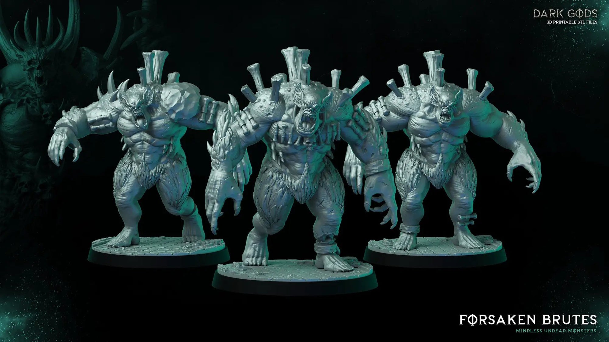 3D printed Hybrid Chiropterror miniature by Dark Gods, created by Last Hope Miniatures, showing detailed dragon-like creature with wings.