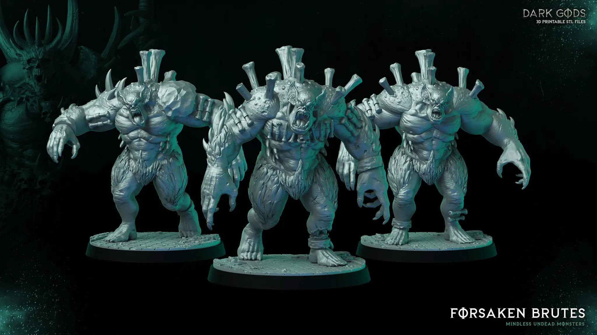 3D printed Hybrid Chiropterror miniature by Dark Gods, created by Last Hope Miniatures, showing detailed dragon-like creature with wings.