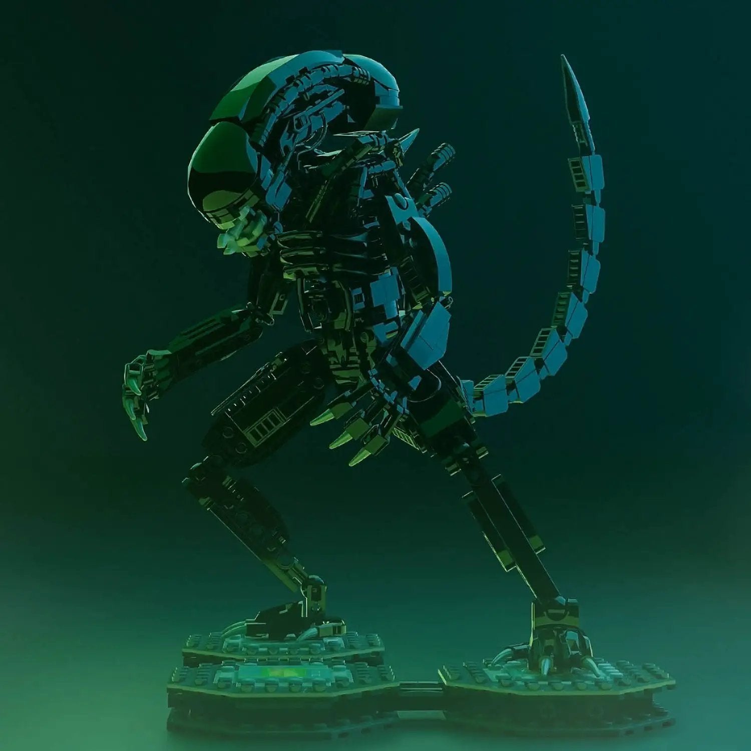 Aliens Xenomorph - Custom MOC made using LEGO parts by B3 Customs