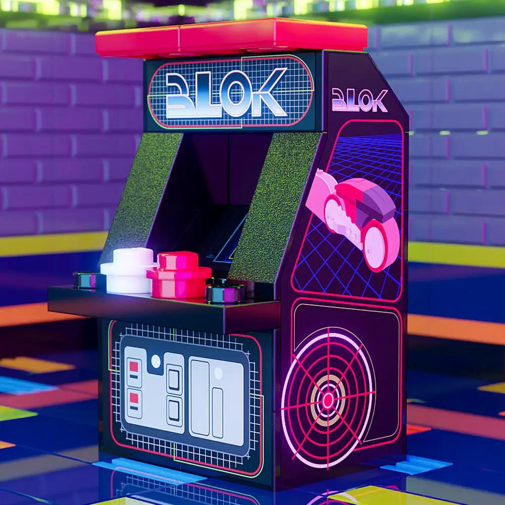 BLOK (1982 Edition) Classic Arcade Machine by B3 Customs