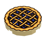Blueberry Pie (2x2 Tile) by B3 Customs