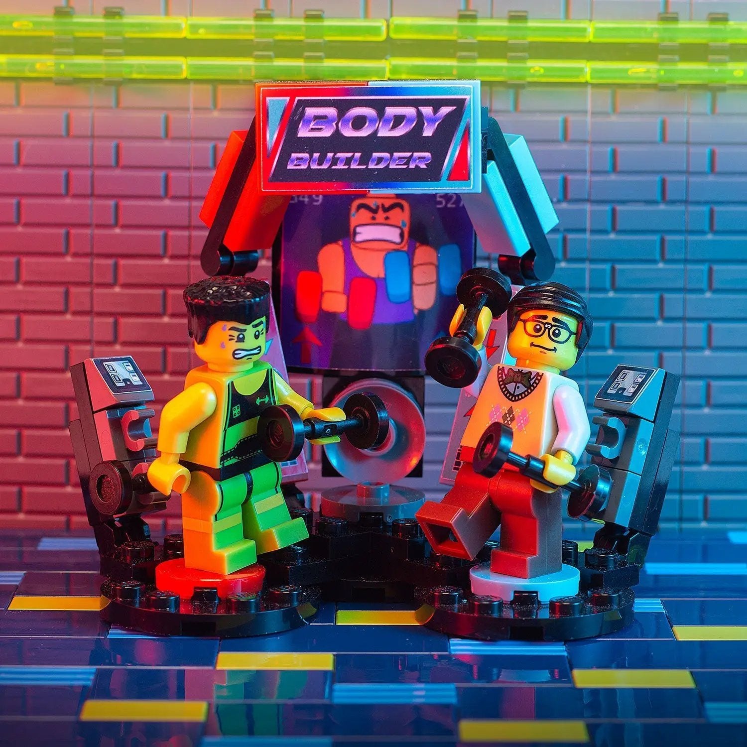 B3 Customs® Body Builder Arcade Game Building Set by B3 Customs