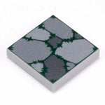 Cobblestone Flooring (Plant Overgrowth) - Custom Printed 2x2 Tile made using LEGO part by B3 Customs