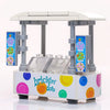 Brickin' Dots Ice Cream Food Stand made using LEGO parts - B3 Customs by B3 Customs