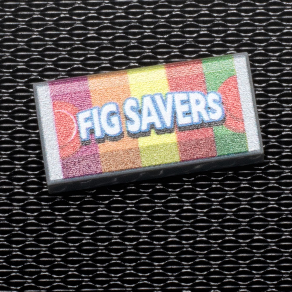 Fig Savers - B3 Customs® Printed 1x2 Tile by B3 Customs