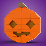 Halloween Jack-O'-Lantern B3 Customs Set made using LEGO parts by B3 Customs