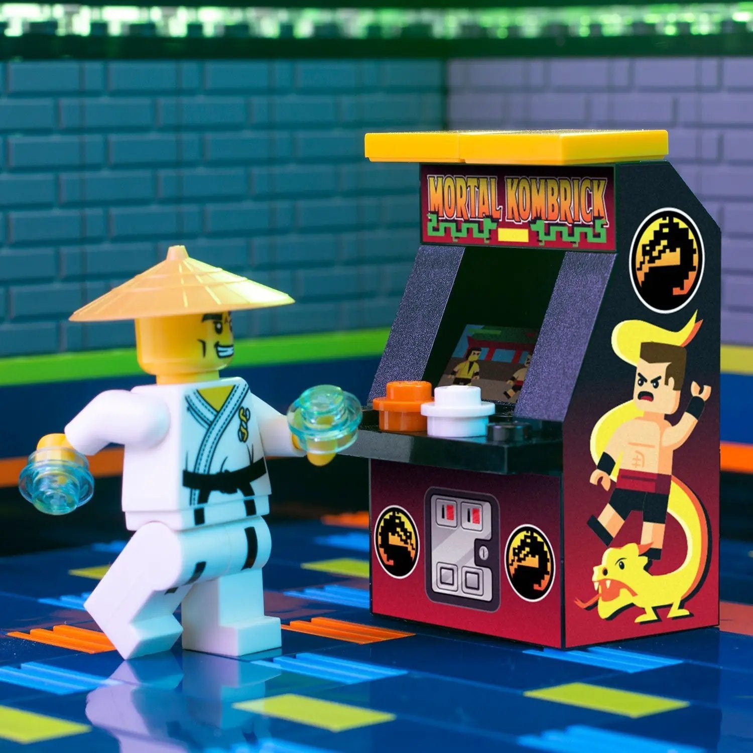 Mortal Kombrick Classic Arcade Machine by B3 Customs